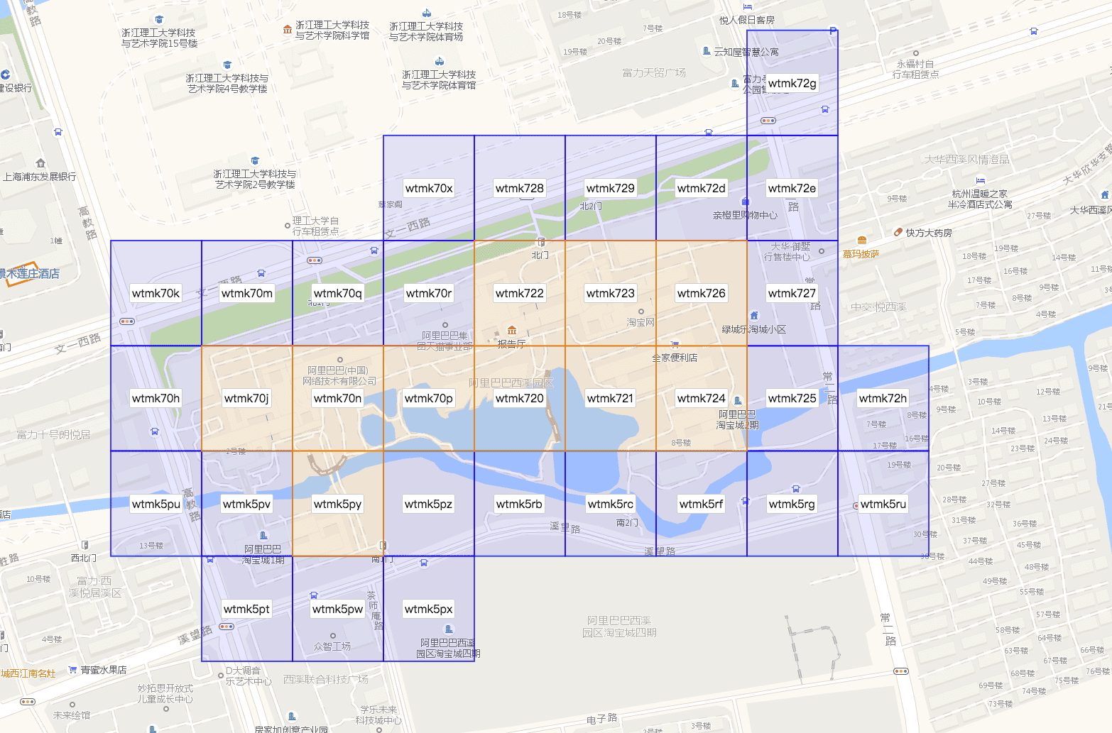 Geohash example